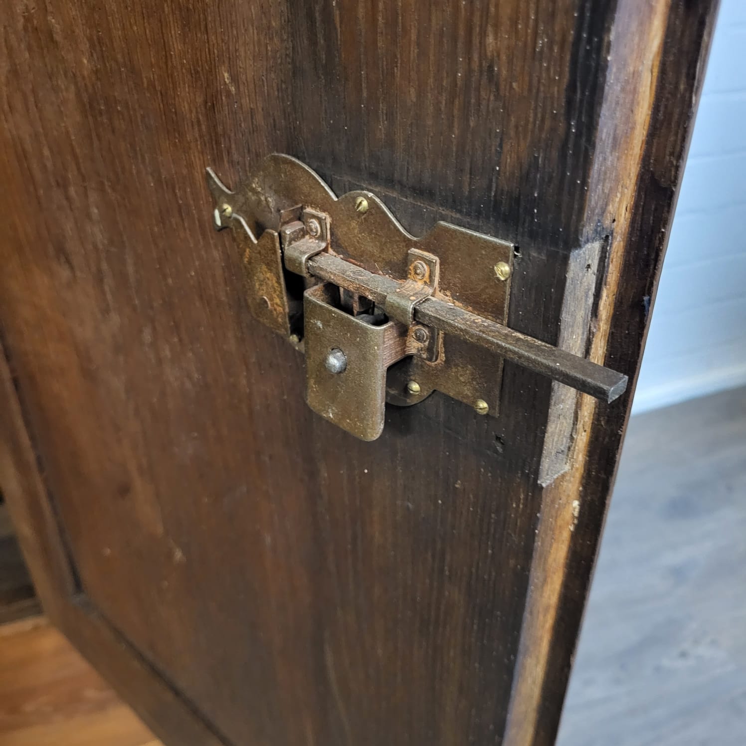 Kast Kledingkast Barok 1780 Eiken - Afbeelding 17