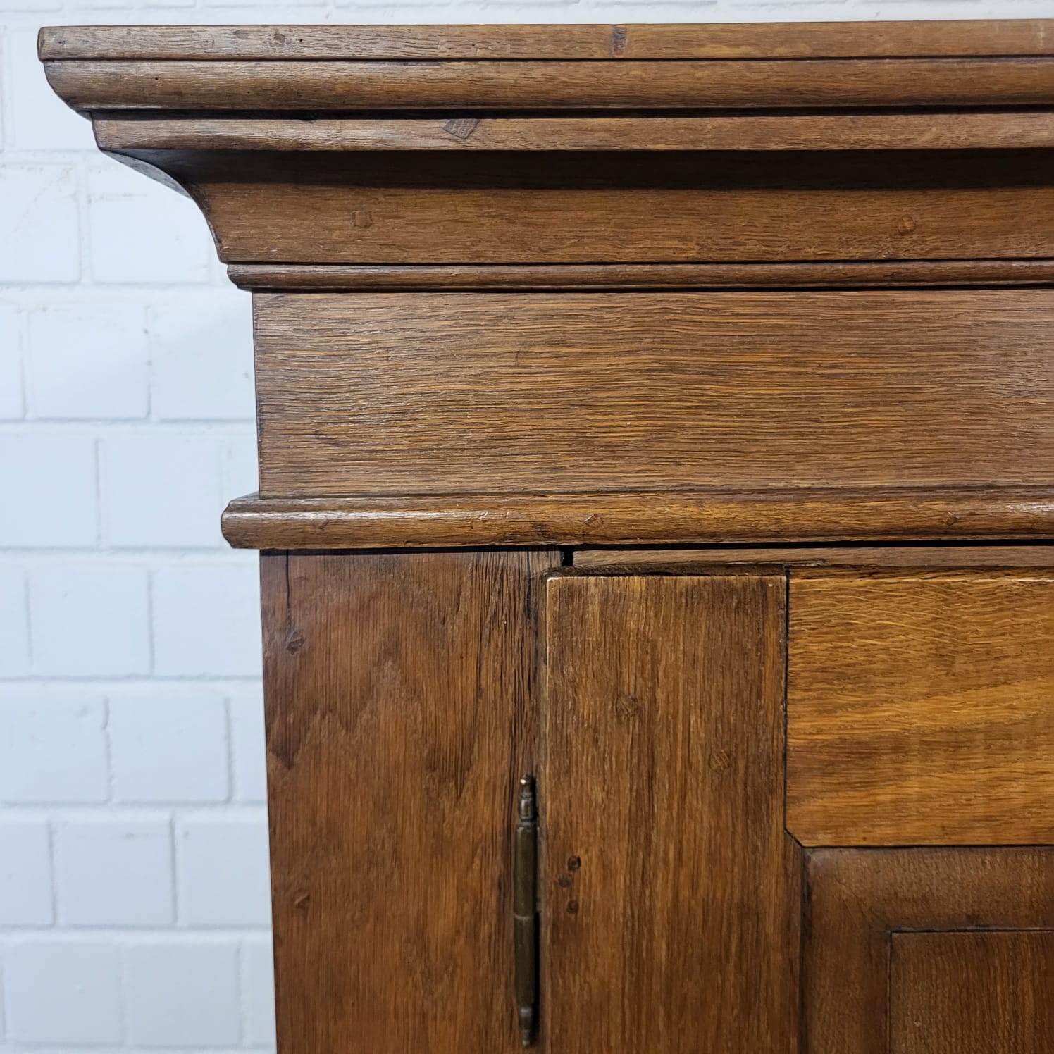 Kast Kledingkast Barok 1780 Eiken - Afbeelding 6