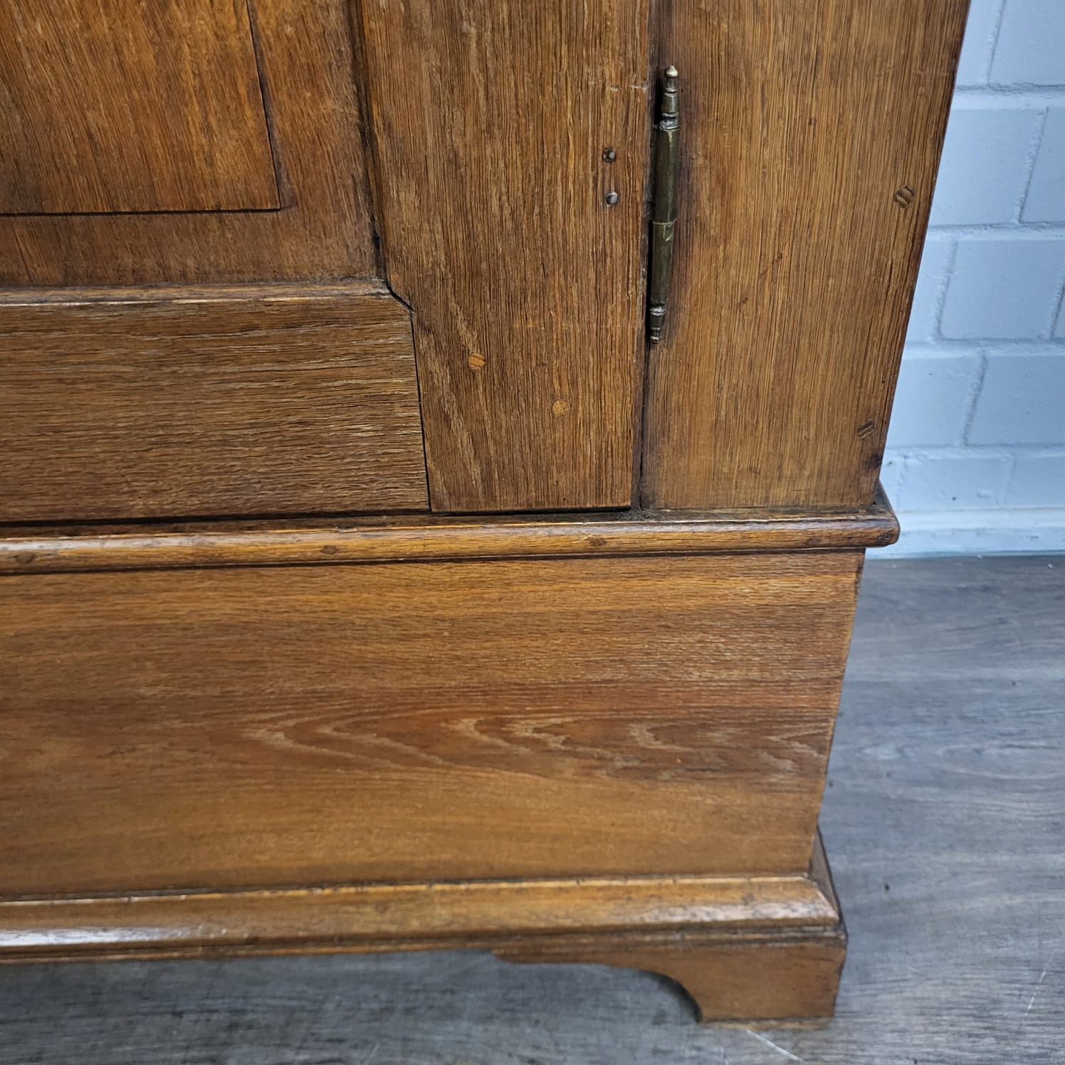 Kast Kledingkast Barok 1780 Eiken - Afbeelding 10