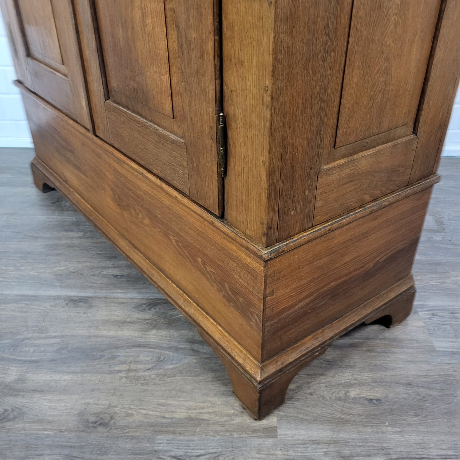 Kast Kledingkast Barok 1780 Eiken - Afbeelding 9