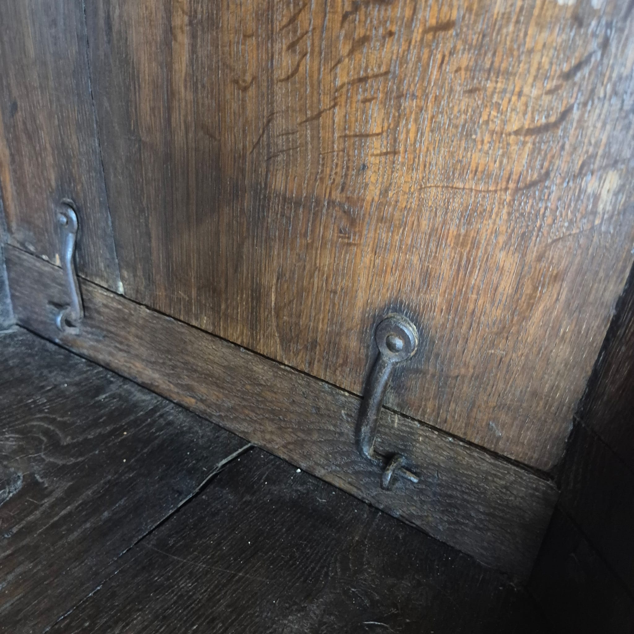 Kast Kledingkast Laat Barok 1810 Eiken - Afbeelding 21