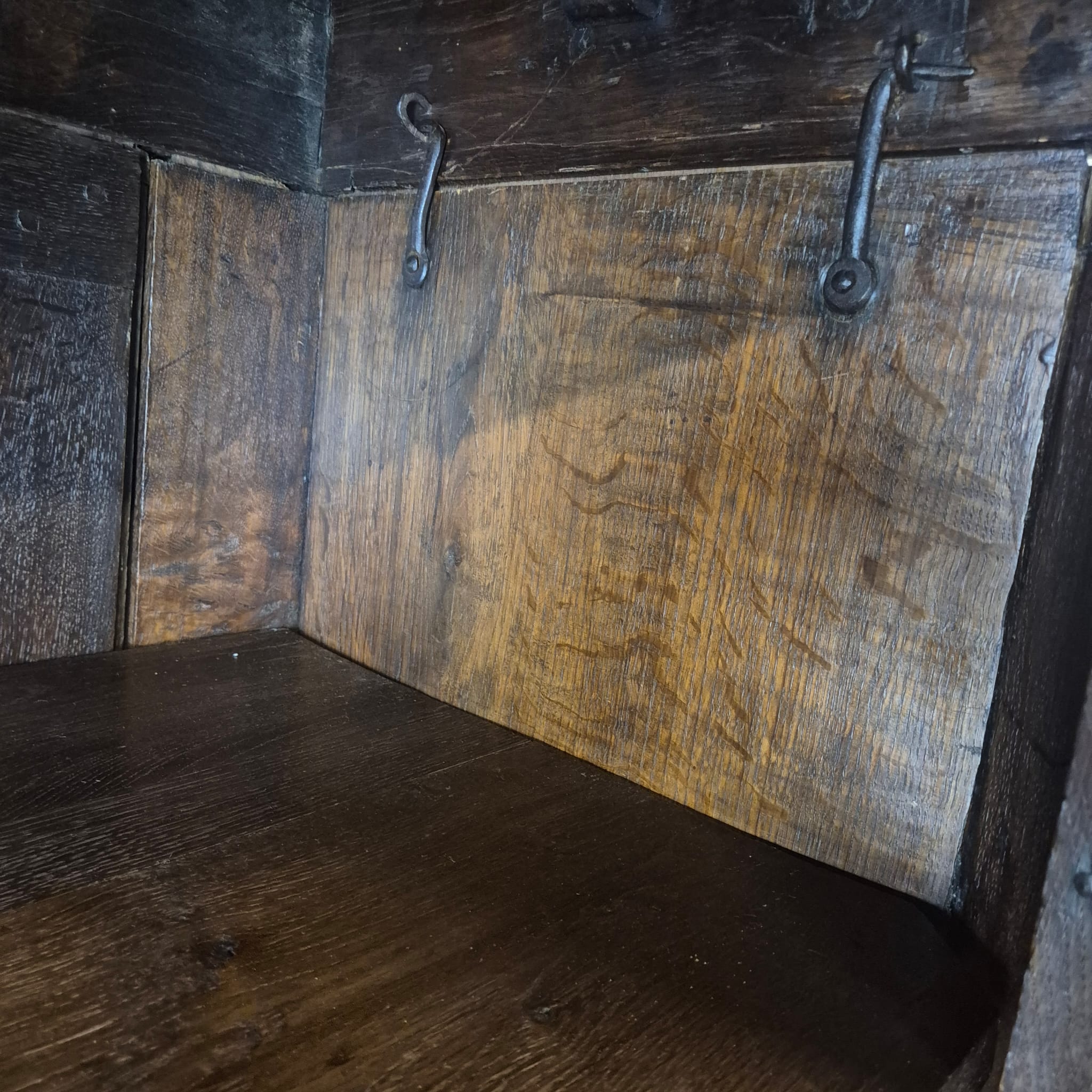 Kast Kledingkast Laat Barok 1810 Eiken - Afbeelding 20