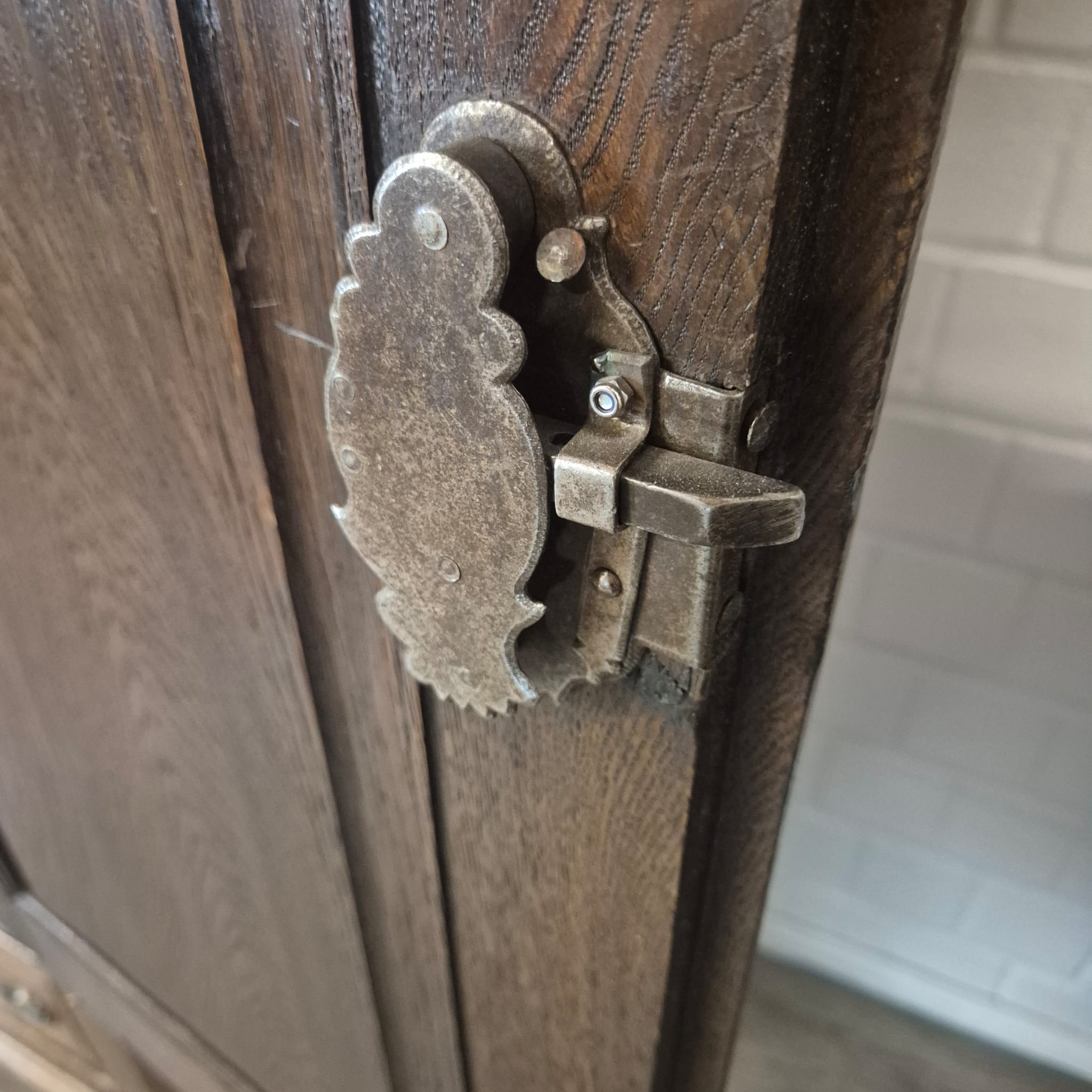 Kast Kledingkast Laat Barok 1810 Eiken - Afbeelding 22
