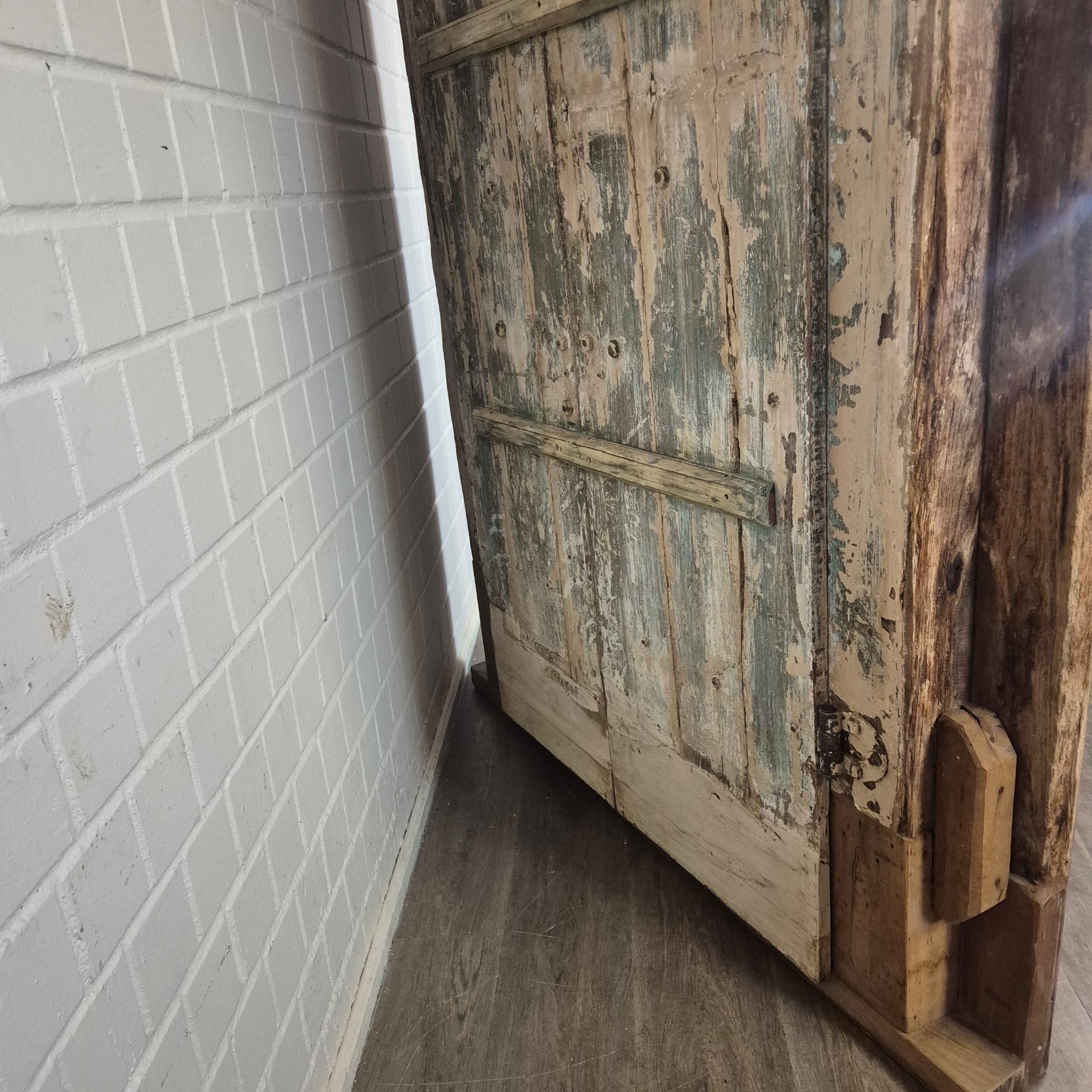 Voordeur Huisdeur Antiek 1880 Teak - Afbeelding 25