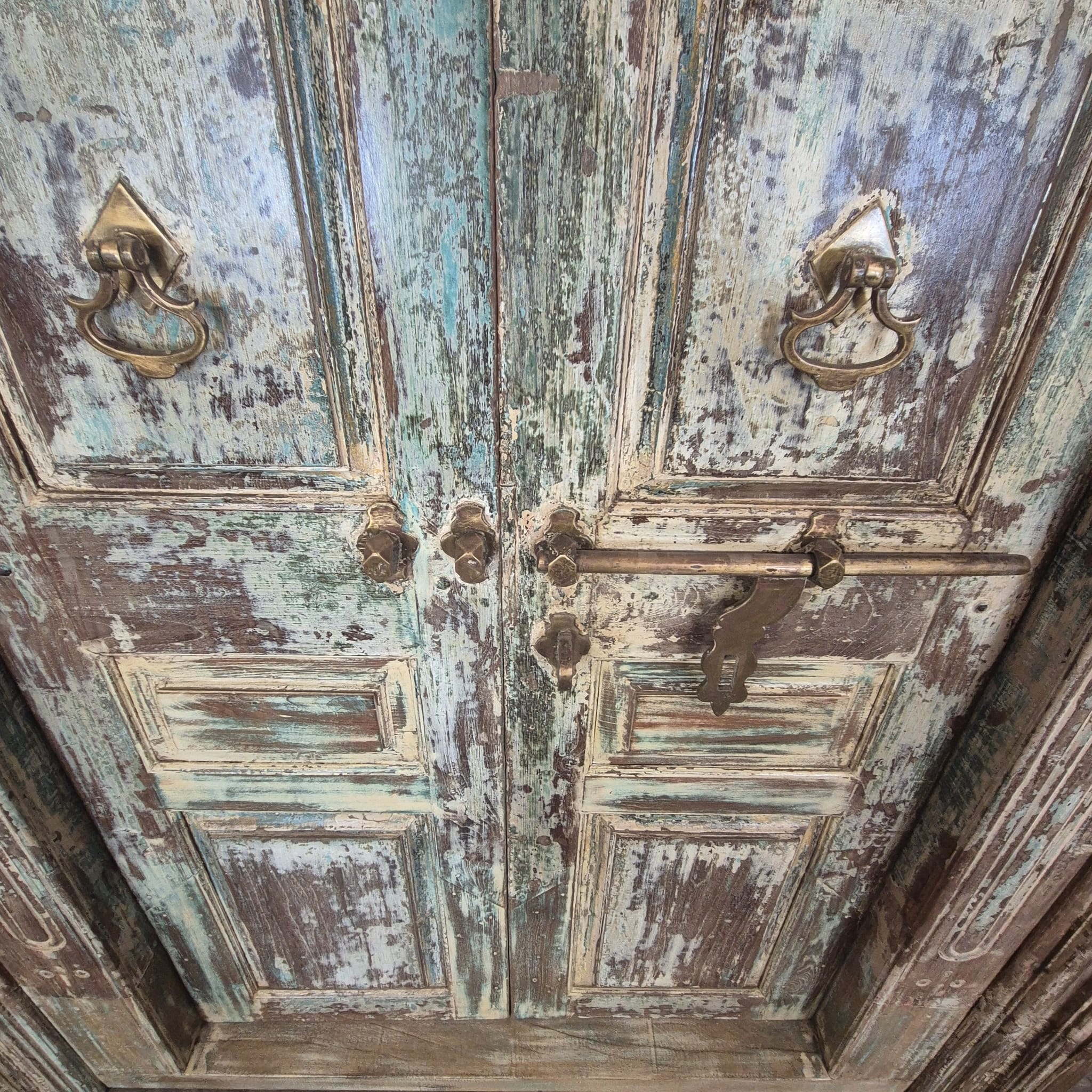 Voordeur Huisdeur Antiek 1880 Teak - Afbeelding 17