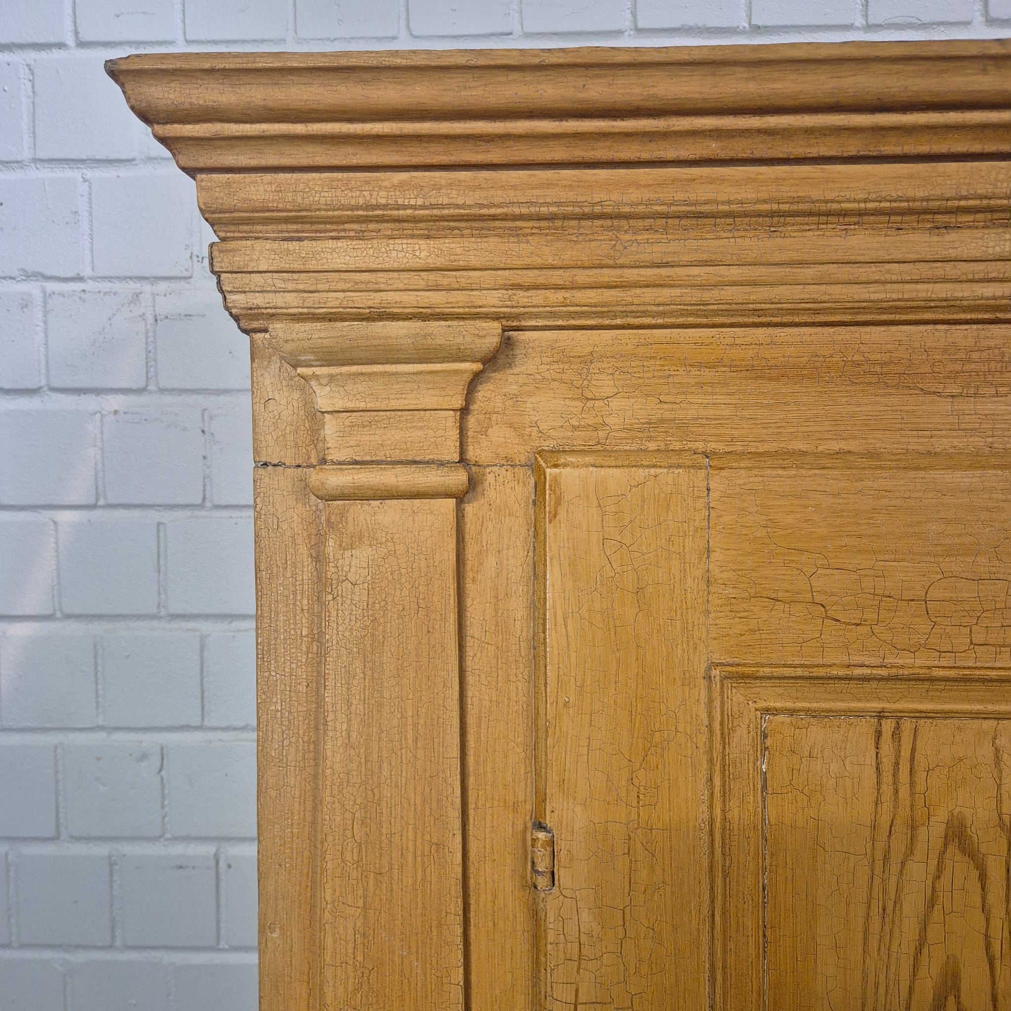 Kast Kledingkast Laatbarok Classicisme 1780 Eiken - Afbeelding 7