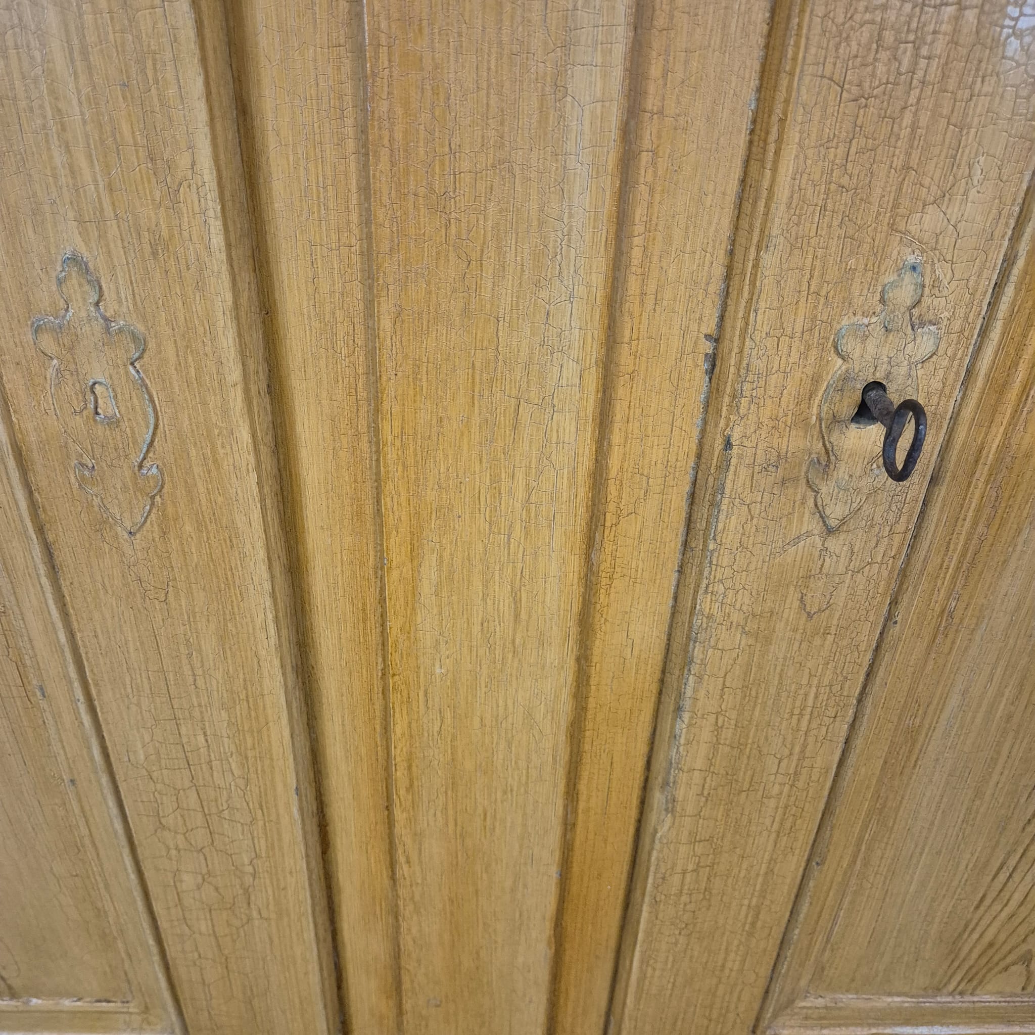 Kast Kledingkast Laatbarok Classicisme 1780 Eiken - Afbeelding 10