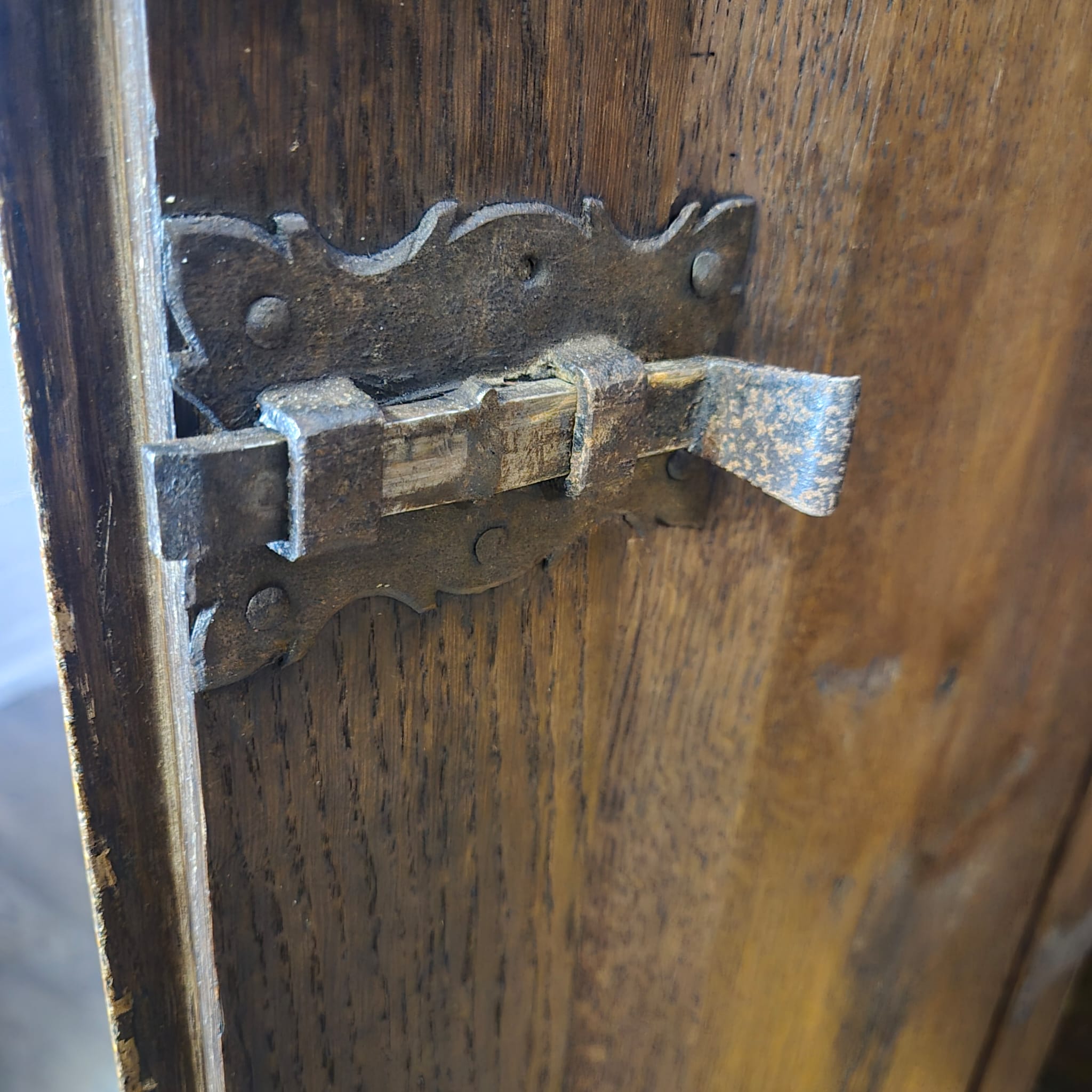 Kast Kledingkast Laatbarok Classicisme 1780 Eiken - Afbeelding 17