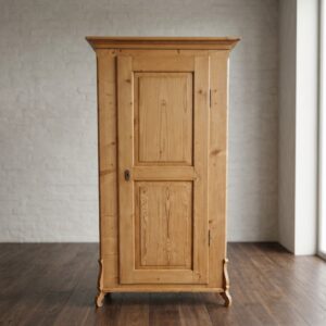 Kledingkast Kast Biedermeier 1850 Grenen