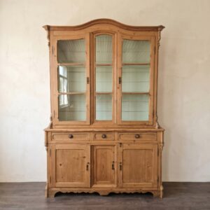 Vitrinekast Laat Biedermeier 1840 Grenen