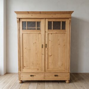 Kast kledingkast Jugendstil 1910 Grenen