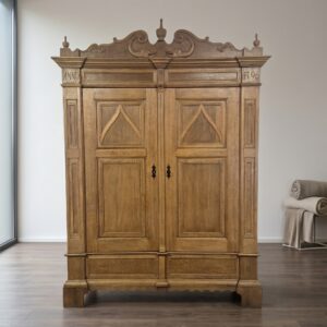Kast kledingkast Laat-Barok 1796 Eiken