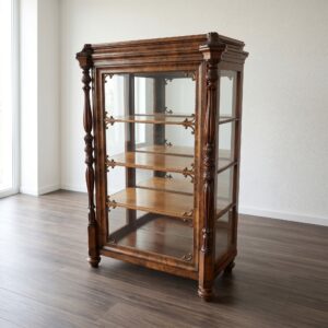 Vitrine Servieskast Historicisme 1860 Noten