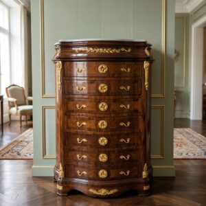 Ladenkast Noten Barokstijl 1,56 m