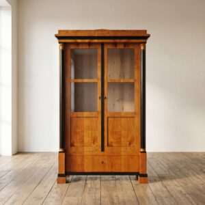 Vitrine Servieskast Biedermeier 1840 Kersen