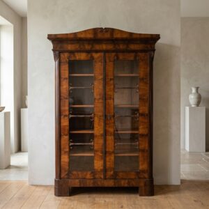 Vitrine Servieskast Biedermeier 1830 Noten
