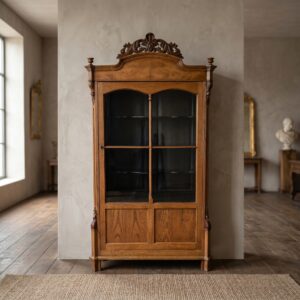 Vitrine Servieskast Biedermeier 1850 Essen
