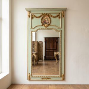Spiegel Empirestijl Groen-Goud 1,32 m x 2,32 m