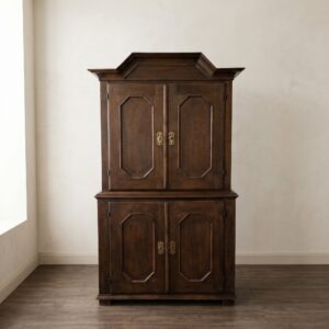 Kledingkast Barok 1750 Eiken