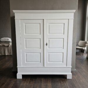 Kledingkast Biedermeier 1820 Eiken