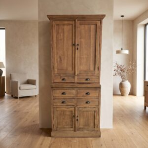 Apothekerskast Kast Teak 1,09 m