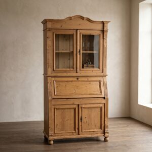 Secretaire Vitrine 1,06 m Grenen