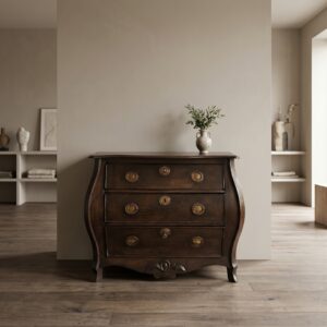 Commode Laat Barok 1770 Eiken