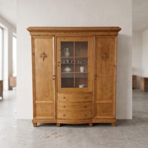 Vitrine Kast Jugendstil 1900 Grenen