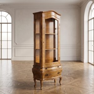 Vitrine Servieskast Neobarok 1950 Noten