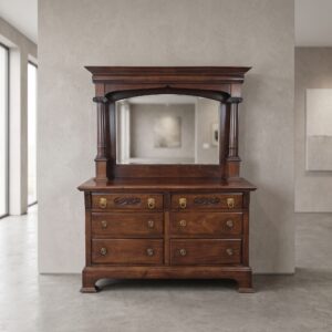 Commode met Spiegel Gründerzeit 1890 Noten
