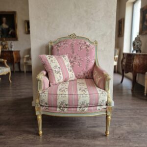 Fauteuil Barokstijl Roze