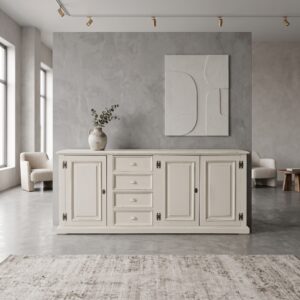 Dressoir Massief Hout 1,90 m