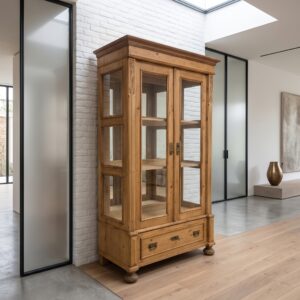 Vitrine Servieskast Jugendstil 1900 Grenen