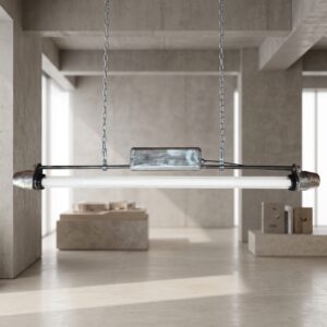 Industrielamp Fabriekslamp 50er Jaren 1,67 m