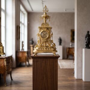 Tafelklok Pendule Historicisme1900 Messing