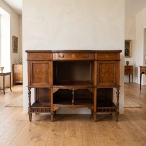 Edwardiaans Sheraton Revival Dressoir 1920 Mahonie