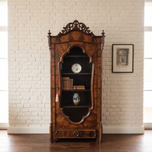 Vitrine Servieskast Louis Philippe 1870 Mahonie