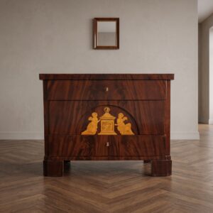 Commode Empire 1820 Mahonie