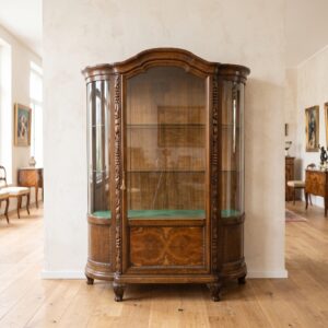 Vitrine Servieskast Neo-barok 1920 Eiken Noten