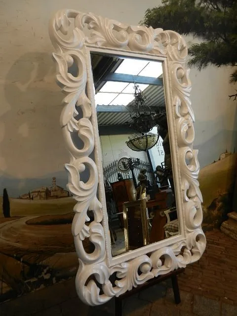 Wandspiegel Spiegel Weiß 1,14 m x 1,85 m