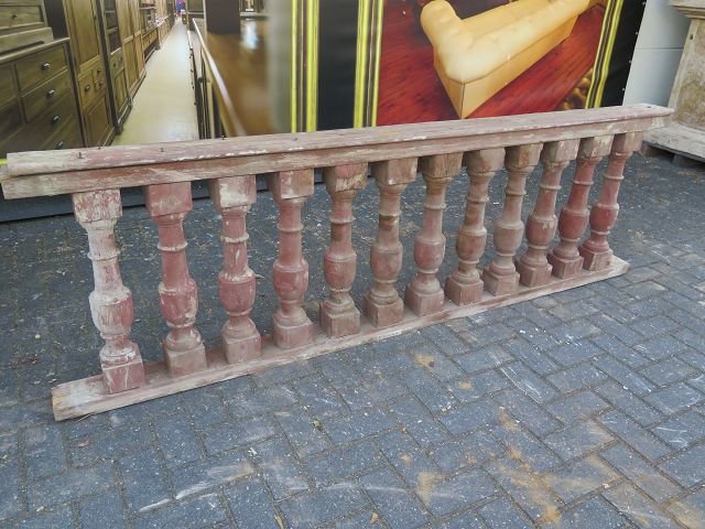 Balustrade Gründerzeit 1890 Kiefer