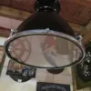 Lampe Industrielampe 1960 Schwarz
