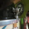 Lampe Industrielampe 1960 Schwarz