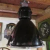 Lampe Industrielampe 1960 Schwarz