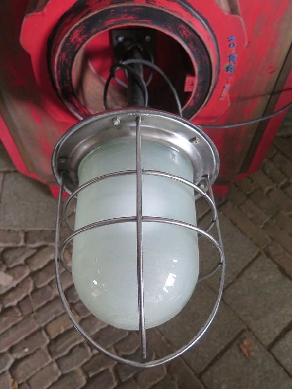 Deckenlampe Industrielampe mit Deckenelement 0,70 m x 0,99 m