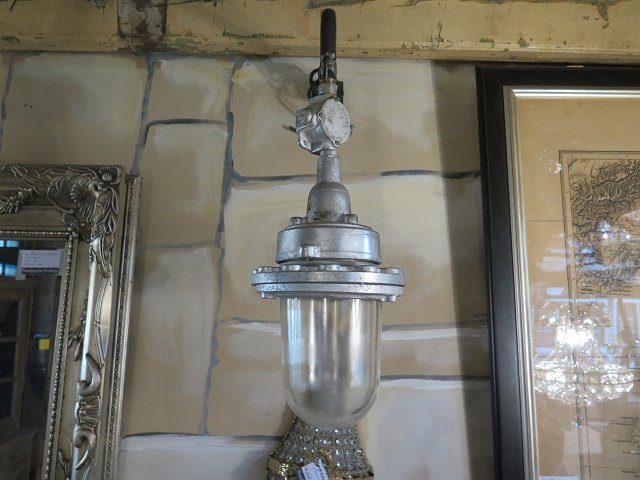 Wandlampe Industrielampe Silber Ø 0,25 m
