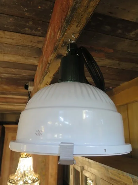 Lampe Industrielampe Weiß Ø 0,32 m