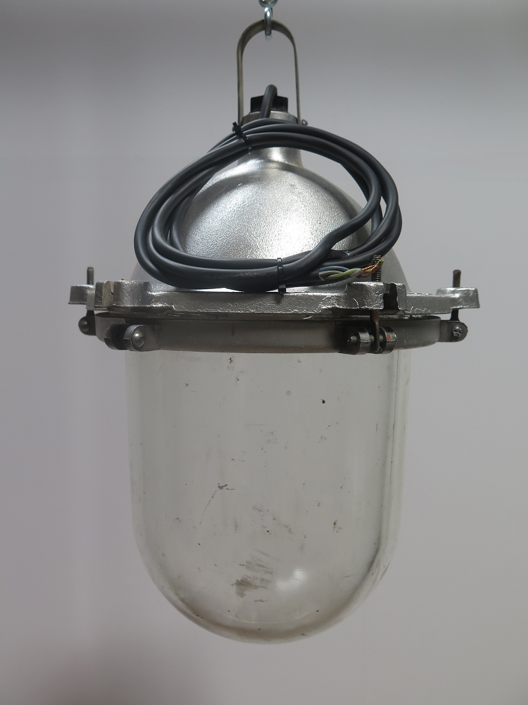 Lampe Industrielampe Silber Ø 0,32 m