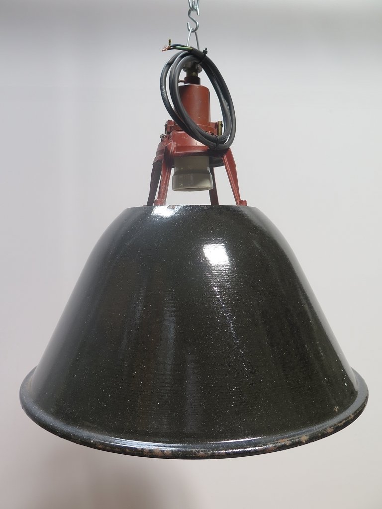 Lampe Industrielampe Schwarz Ø 0,55 m
