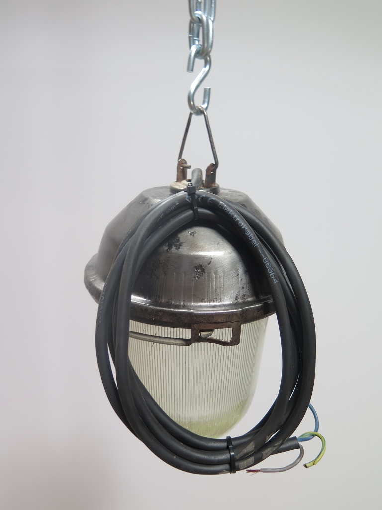 Lampe Industrielampe Silber Ø 0,16 m